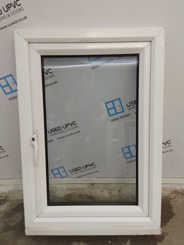Used White Upvc Window 680mm x 1000mm W0338 - Image 2