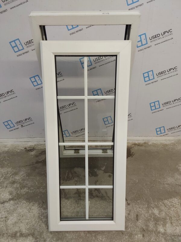 Used White Upvc Window 605mm x 1320mm W0116 - Image 4
