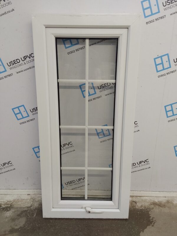 Used White Upvc Window 605mm x 1320mm W0116 - Image 2