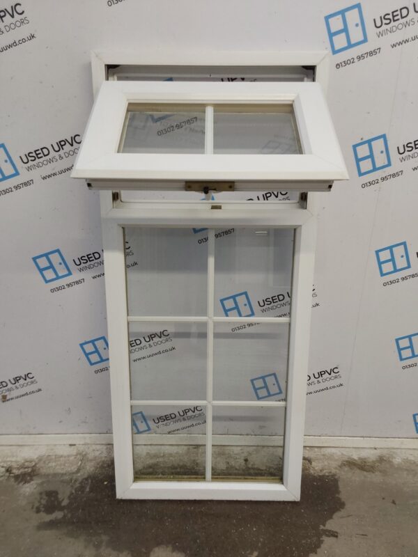 Used White Upvc Window 590mm x 1315mm W0347 - Image 4