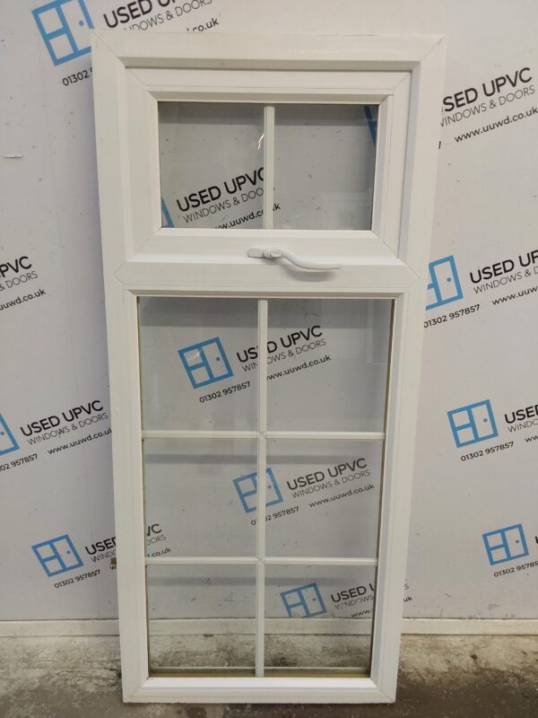 Used White Upvc Window 590mm x 1315mm W0347 - Image 2