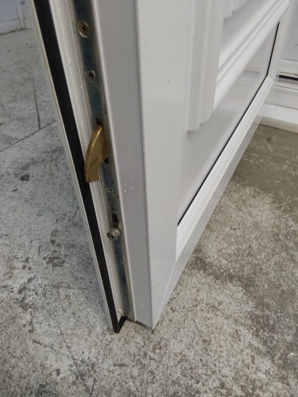 Used White Upvc Back Door (Outwards Opening) 840mm x 1950mm 0612 - Image 6