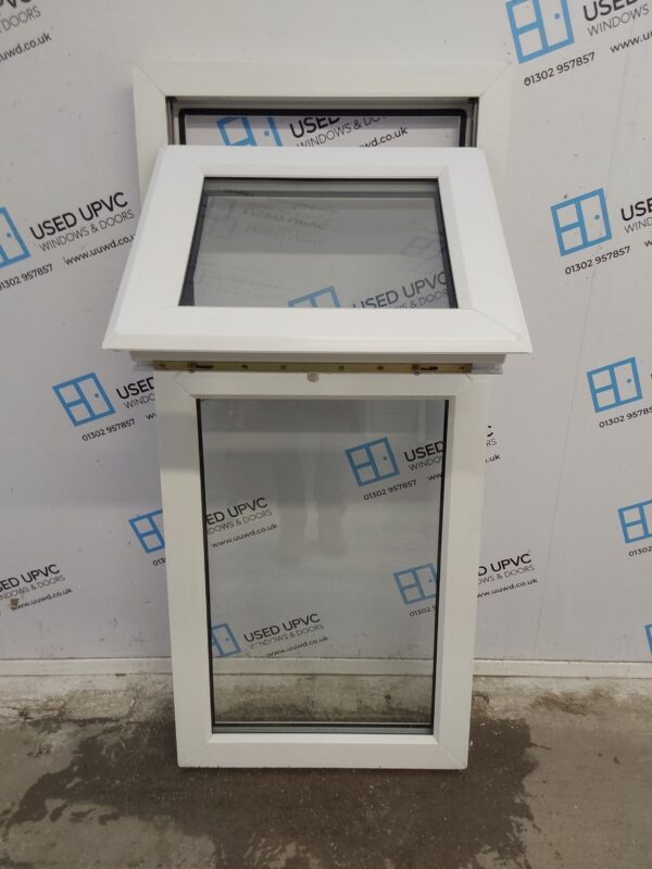 Used White Upvc Window 590mm x 1310mm W0549 - Image 4