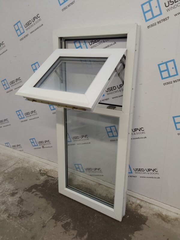 Used White Upvc Window 590mm x 1310mm W0549 - Image 3
