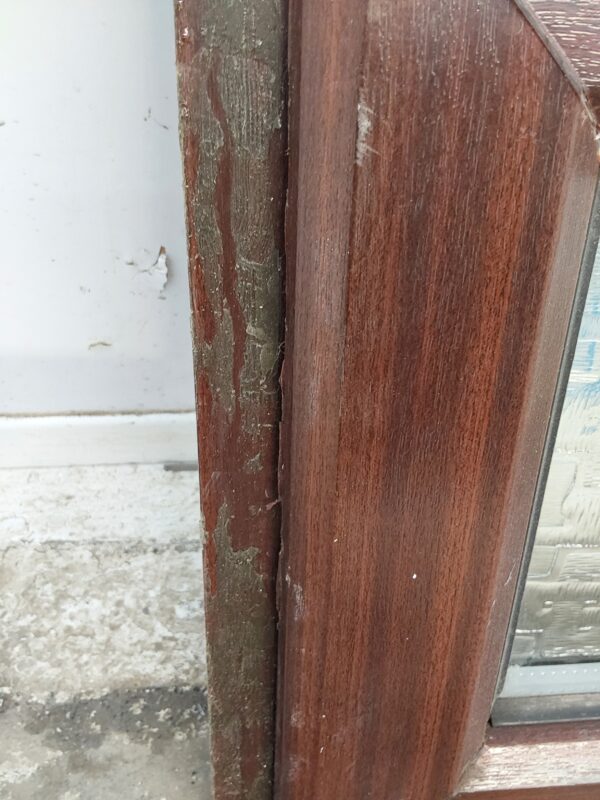 Used Woodgrain Upvc Window 695mm x 365mm W0250 - Image 6