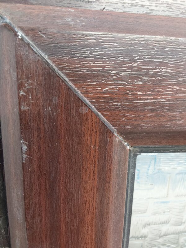 Used Woodgrain Upvc Window 695mm x 365mm W0250 - Image 9