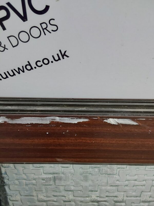 Used Woodgrain Upvc Window 695mm x 365mm W0250 - Image 10