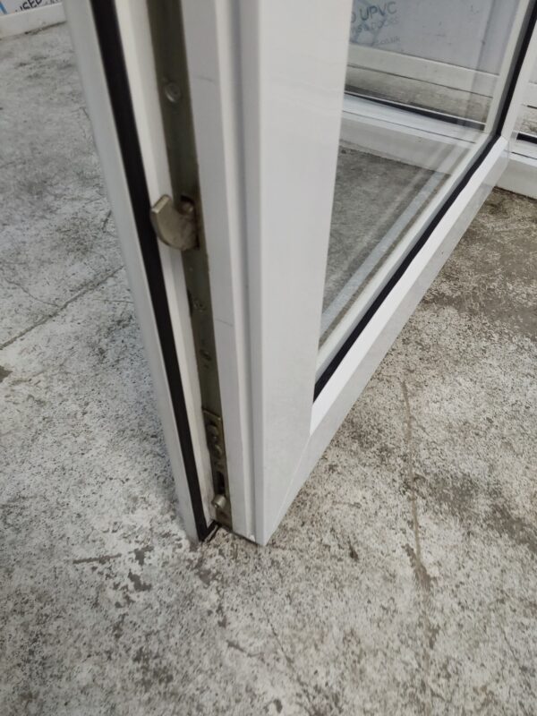 Used White Upvc French Doors And Side Panels 2955mm x 2030mm EA2 - Image 9