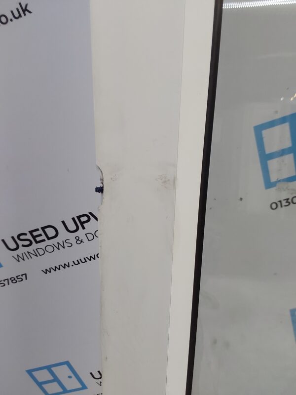 Used White Upvc French Doors And Side Panels 2955mm x 2030mm EA2 - Image 5