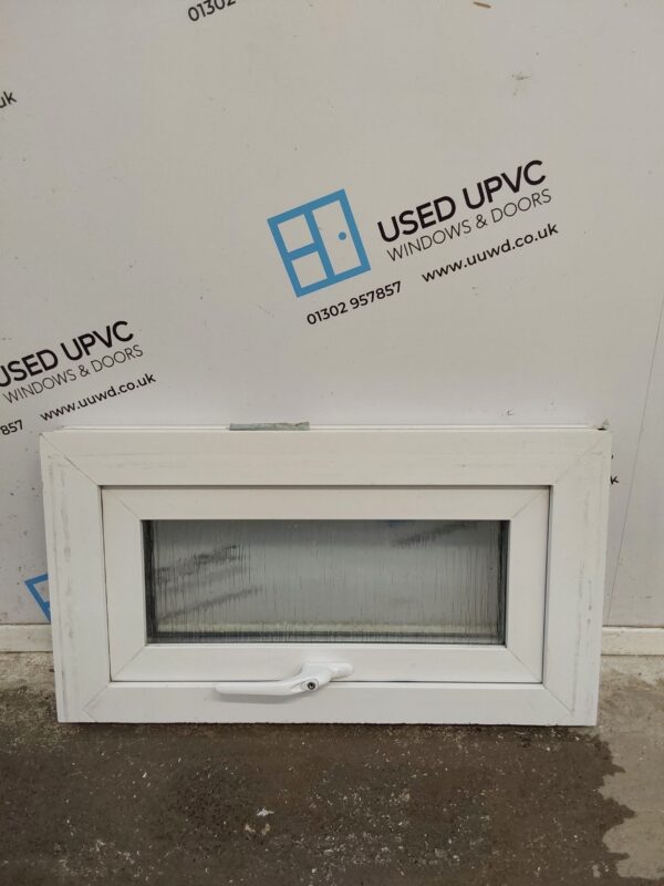 Used White Upvc Window 670mm x 370mm W0382 - Image 2