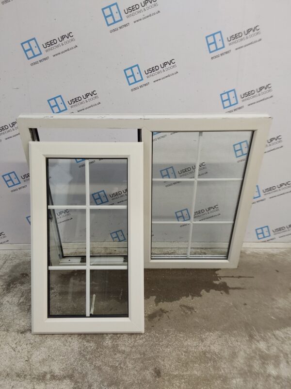 Used White Upvc Window 1220mm x 1040mm LW0104 - Image 3