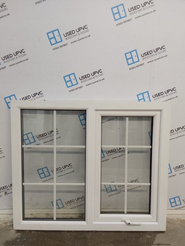 Used White Upvc Window 1220mm x 1040mm LW0104 - Image 2