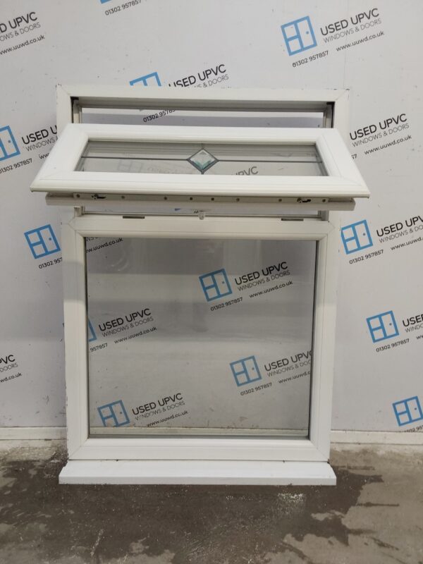 Used White Upvc Window 845mm x 1170mm LW0106 - Image 4