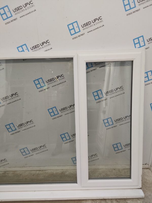 Used White Upvc Window 2385mm x 1370mm LW0021 - Image 4
