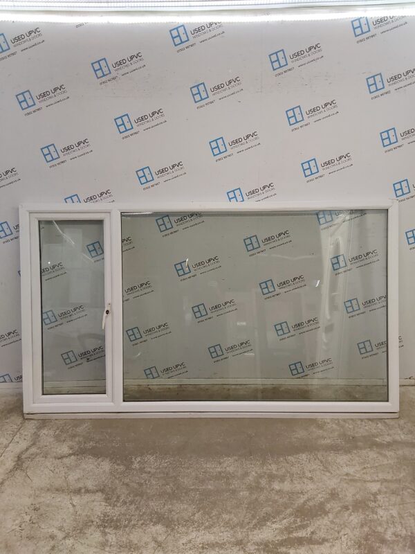Used White Upvc Window 2385mm x 1370mm LW0021 - Image 2