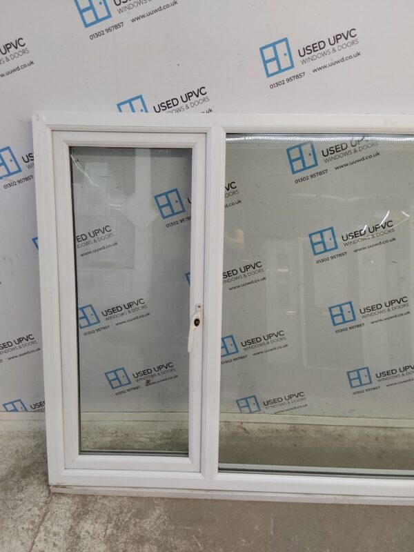 Used White Upvc Window 2385mm x 1370mm LW0021 - Image 7