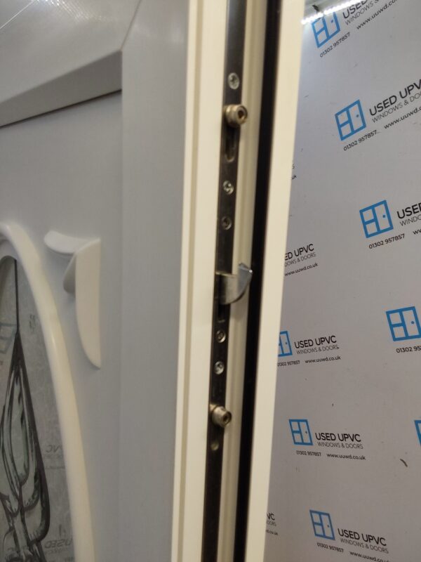 Used White Upvc Front Door 925mm x 2020mm 0830 - Image 6