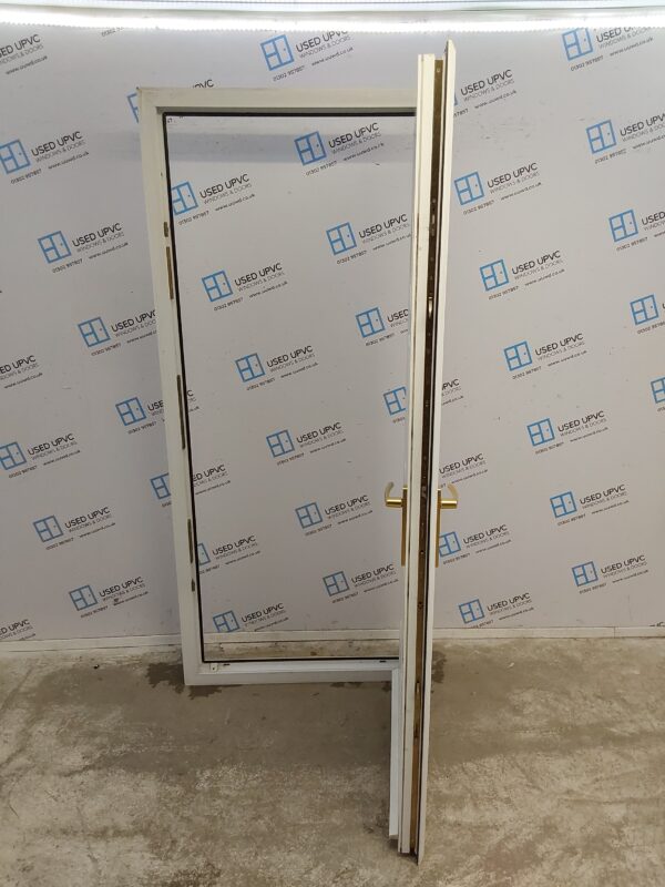 Used White Upvc Front Door 925mm x 2090mm 0554 - Image 3