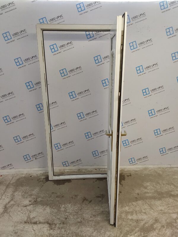 Used White Upvc Back Door 920mm x 2040mm 0361 - Image 3