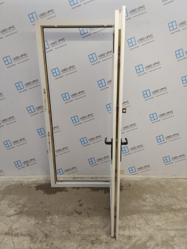 Used White Upvc Front Door 885mm x 2020mm 0194 - Image 3