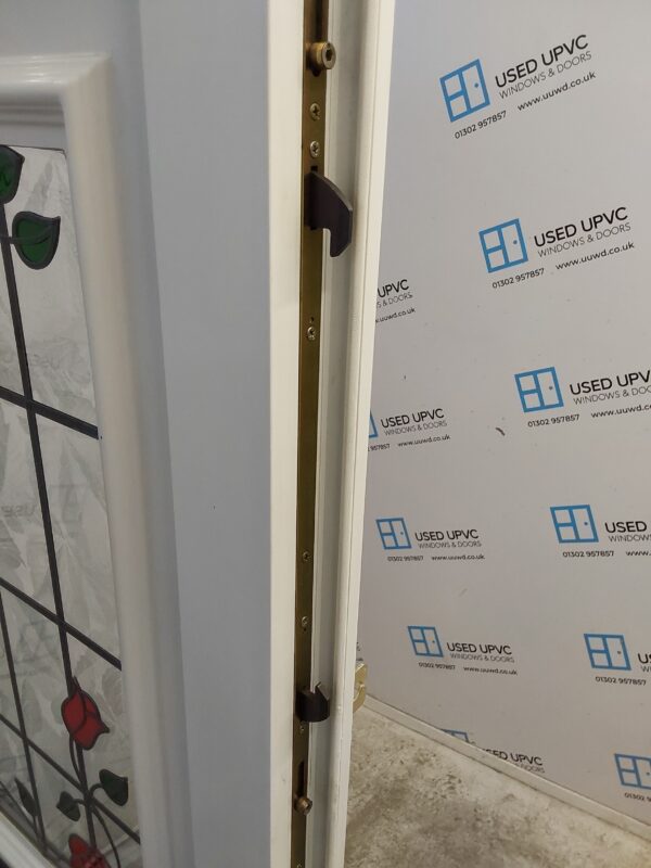 Used White Upvc Front Door 885mm x 2020mm 0194 - Image 4