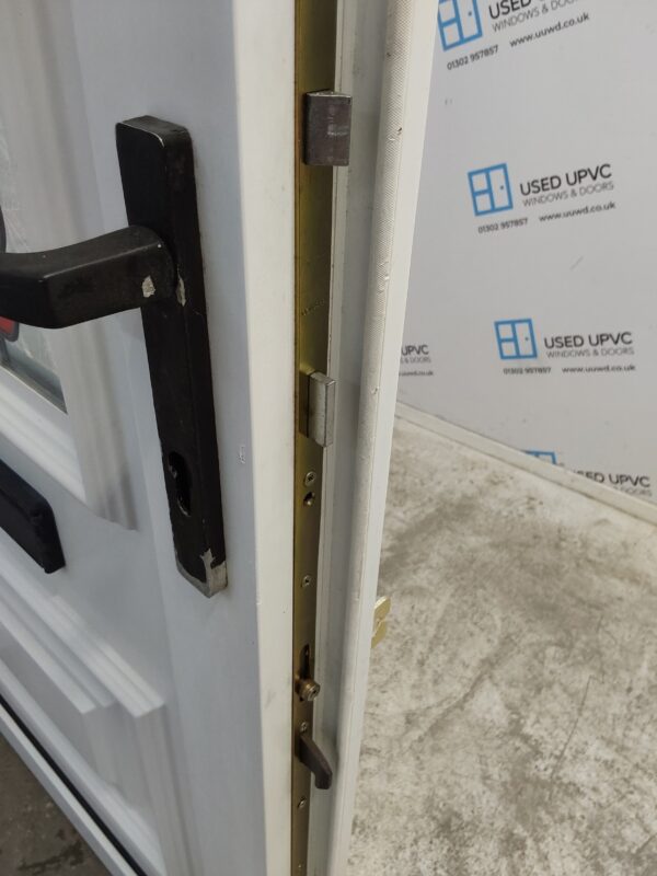 Used White Upvc Front Door 885mm x 2020mm 0194 - Image 5