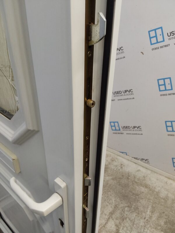 Used White Upvc Front Door 890mm x 2140mm 0210 - Image 5