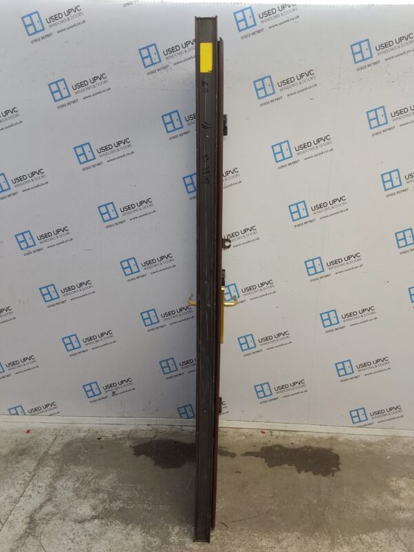 Used Woodgrain Upvc Front Door 855mm x 2065mm 0099 - Image 4