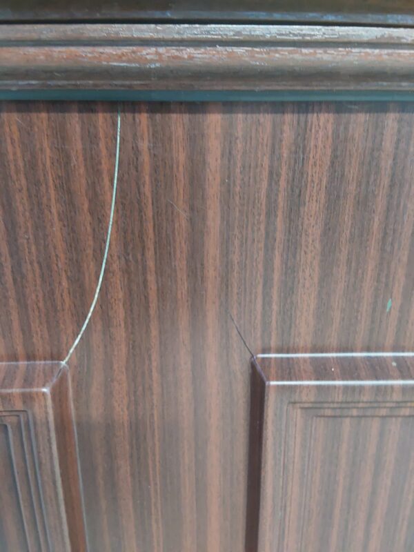 Used Woodgrain Upvc Front Door 855mm x 2065mm 0099 - Image 6