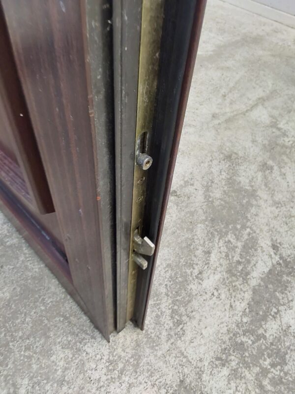 Used Woodgrain Upvc Front Door 855mm x 2065mm 0099 - Image 10