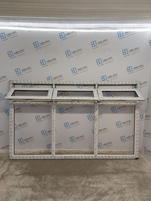 Brand New White Upvc (Unglazed) Window Frame 2440mm x 1485mm C3W004 - Image 2
