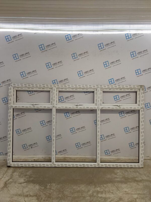 Brand New White Upvc (Unglazed) Window Frame 2440mm x 1485mm C3W004 - Image 3