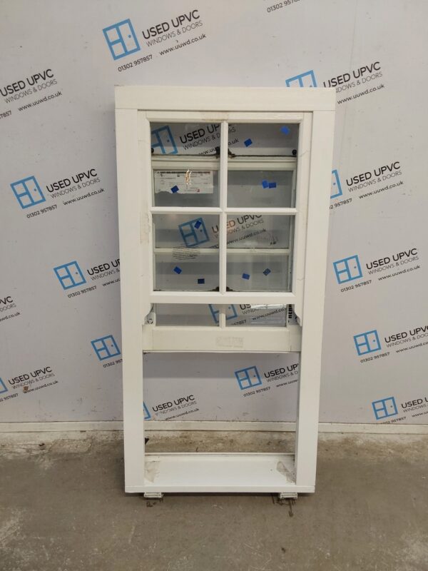 Brand New White Upvc Sliding Sash Window 665mm x 1340mm SS01 - Image 2