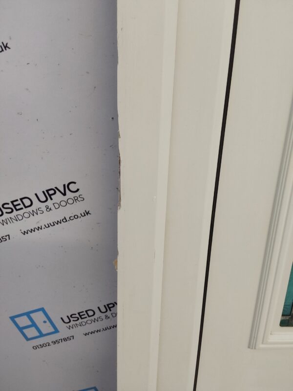 Used White Upvc Back Door 960mm x 2030mm 0713 - Image 12