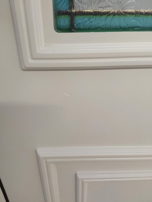 Used White Upvc Back Door 960mm x 2030mm 0713 - Image 7