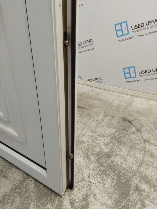 Used White Upvc Back Door 960mm x 2030mm 0713 - Image 6