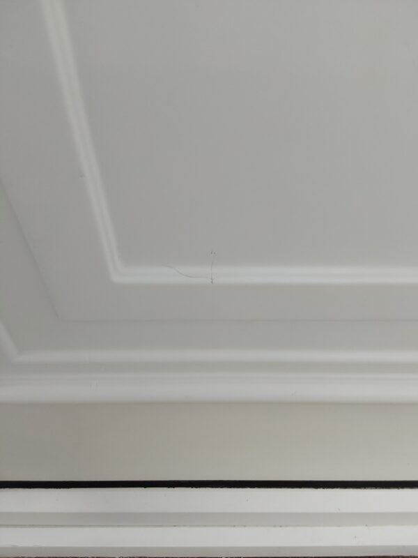 Used White Upvc Back Door 885mm x 2020mm 0648 - Image 9
