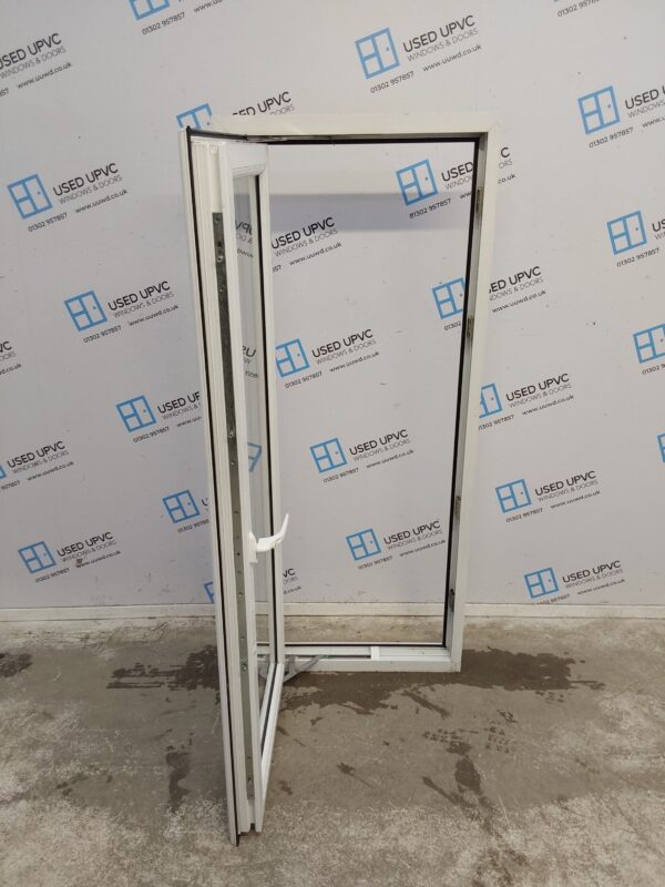 Used White Upvc Window 635mm x 1500mm W0445 - Image 2