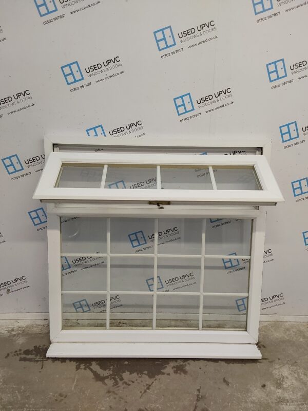 Used White Upvc Window 1210mm x 1205mm LW0108 - Image 2