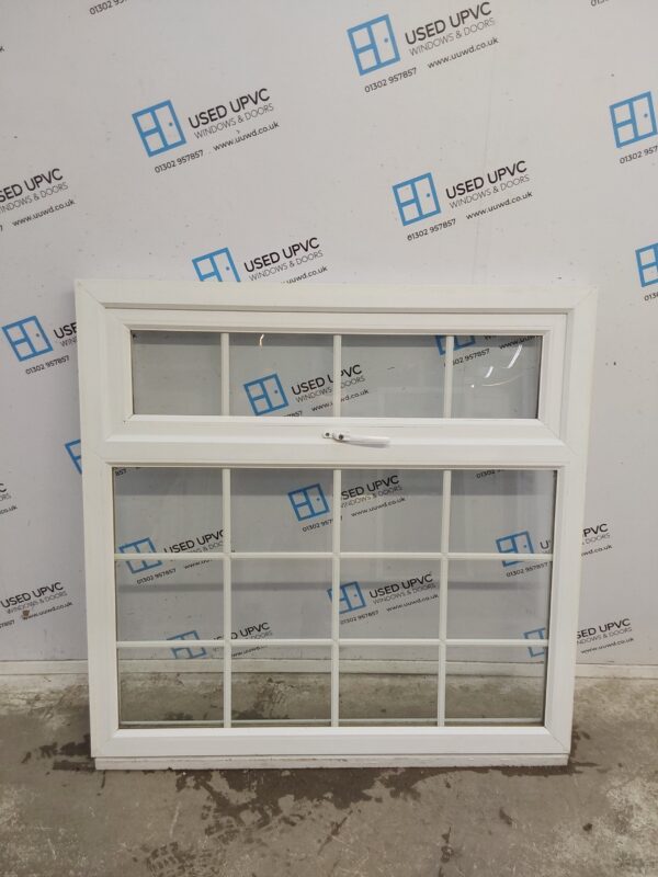 Used White Upvc Window 1210mm x 1205mm LW0108 - Image 3