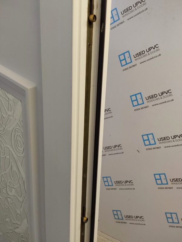 Used White Upvc Back Door 850mm x 2050mm 0648 - Image 5
