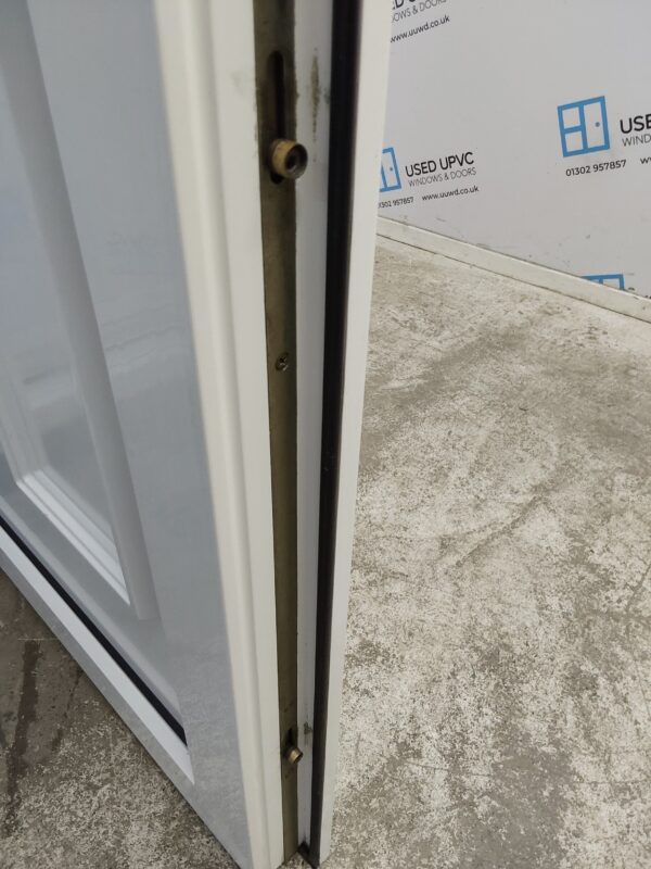 Used White Upvc Back Door 850mm x 2050mm 0648 - Image 7