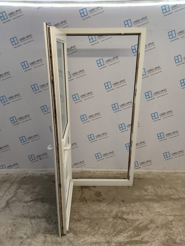 Used White Upvc Back Door 920mm x 2000mm 0041 - Image 3