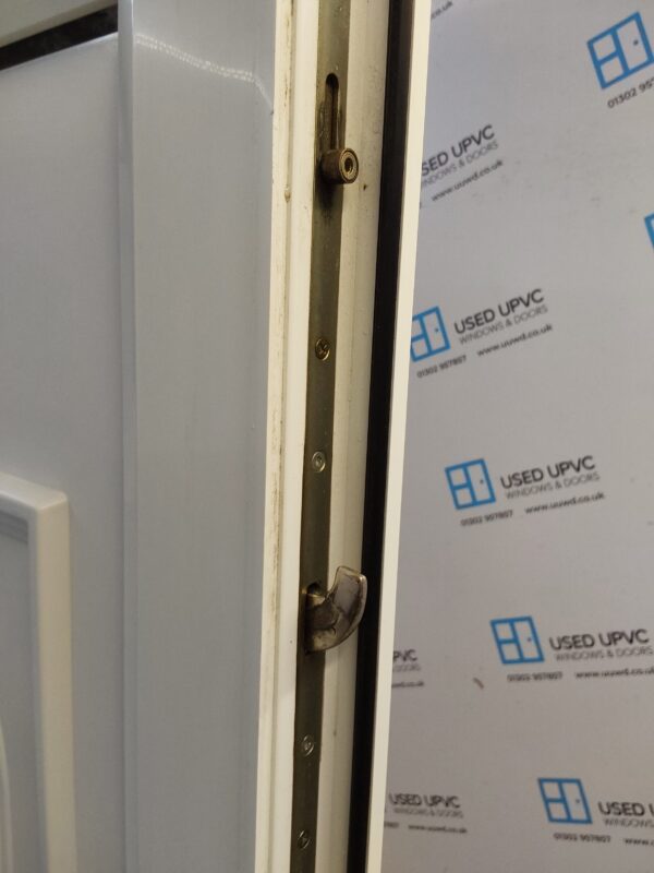 Used White Upvc Back Door 920mm x 2055mm 0184 - Image 4