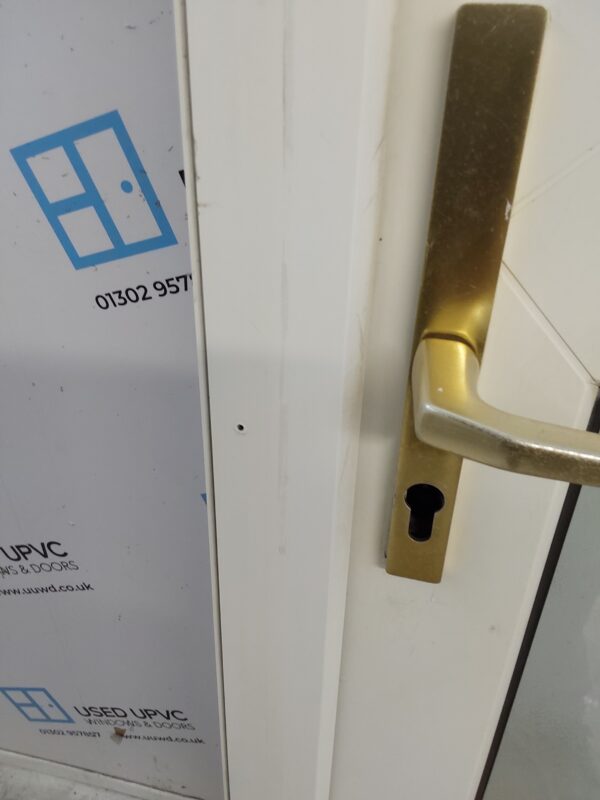 Used White Upvc Back Stable Door 900mm x 2060mm 0286 - Image 9