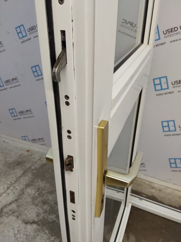 Used White Upvc Back Stable Door 900mm x 2060mm 0286 - Image 12