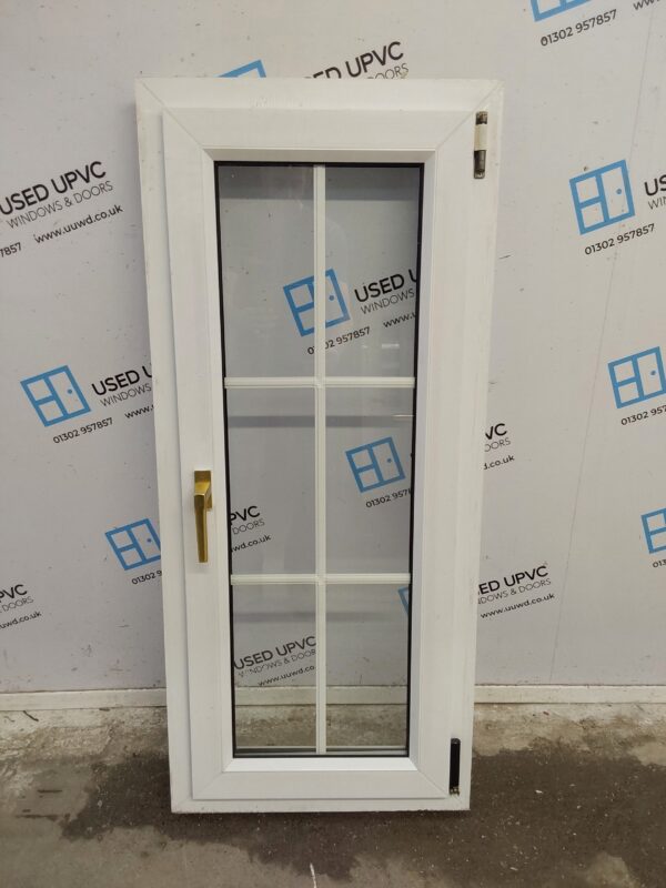 Used White Upvc Tilt And Turn Window 540mm x 1230mm W0046 - Image 2