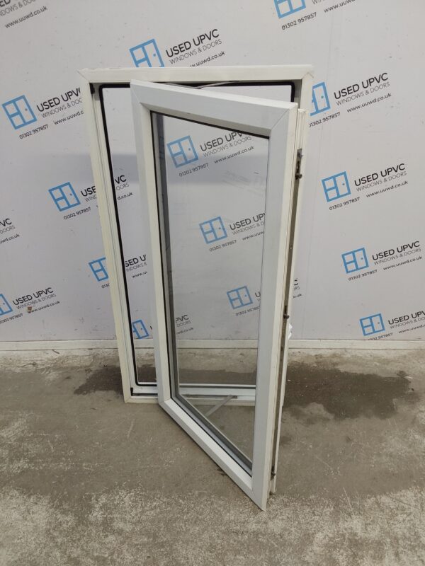 Used White Upvc Window 615mm x 1170mm C2012 - Image 3