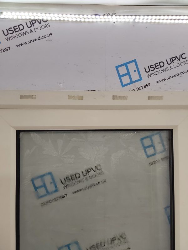 Used White Upvc Back Door 910mm x 2070mm 0125 - Image 8