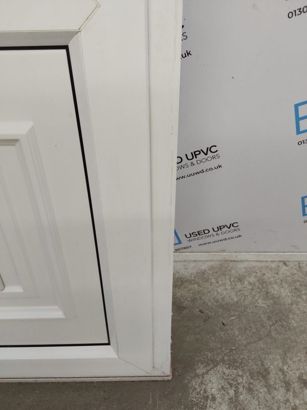 Used White Upvc Back Door 910mm x 2070mm 0125 - Image 14